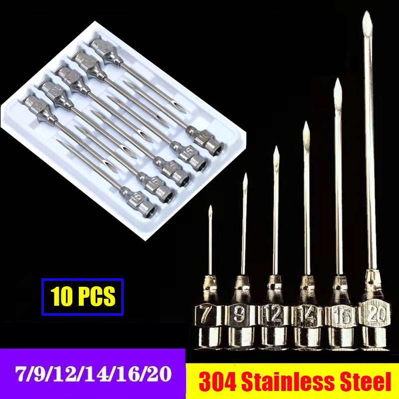 10pcs aghi per siringa veterin - Veterinary Syringe Gun recensione e prezzo