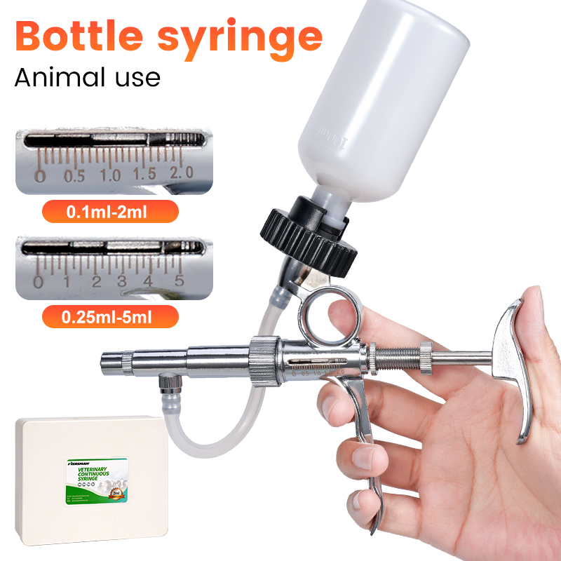 Iniettore di vaccino veterinar - Veterinary Syringe Gun recensione e prezzo