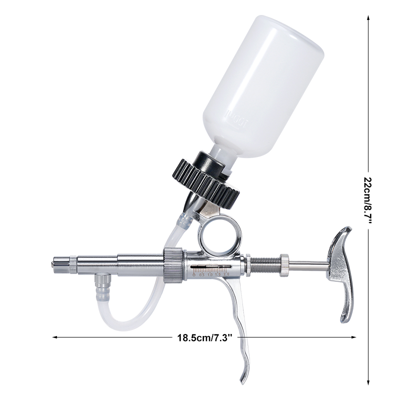 Iniettore di vaccino veterinar - Veterinary Syringe Gun recensione e prezzo