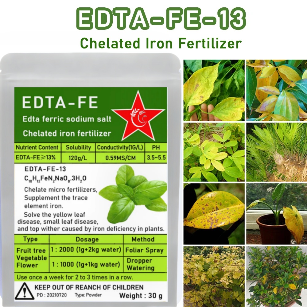 Edta-fe-13 Fertilizzante in fe - Plant Growth Regulator recensione e prezzo
