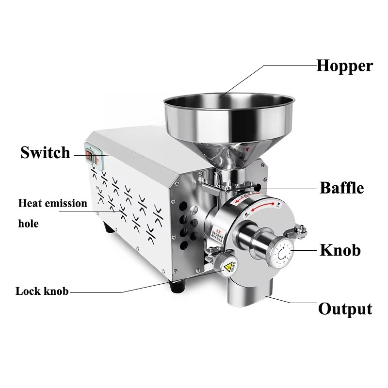 Macchina Elettrica per Macinar - Grain Mill Grinder recensione e prezzo